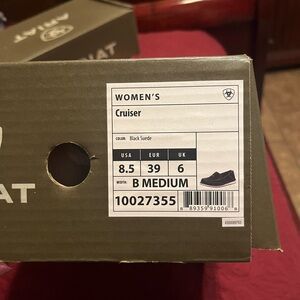 Ariat Women's Cruiser Black Suede Footwear